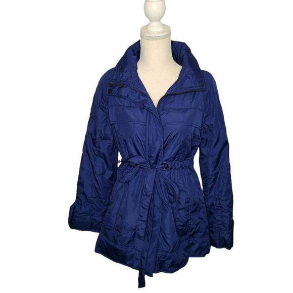 Tulle‎ Blue Trench Coat Jacket Size XS - Picture 1 of 13